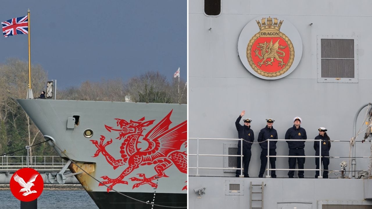 UK warship HMS Dragon departs for Cyprus amid Middle East crisis
