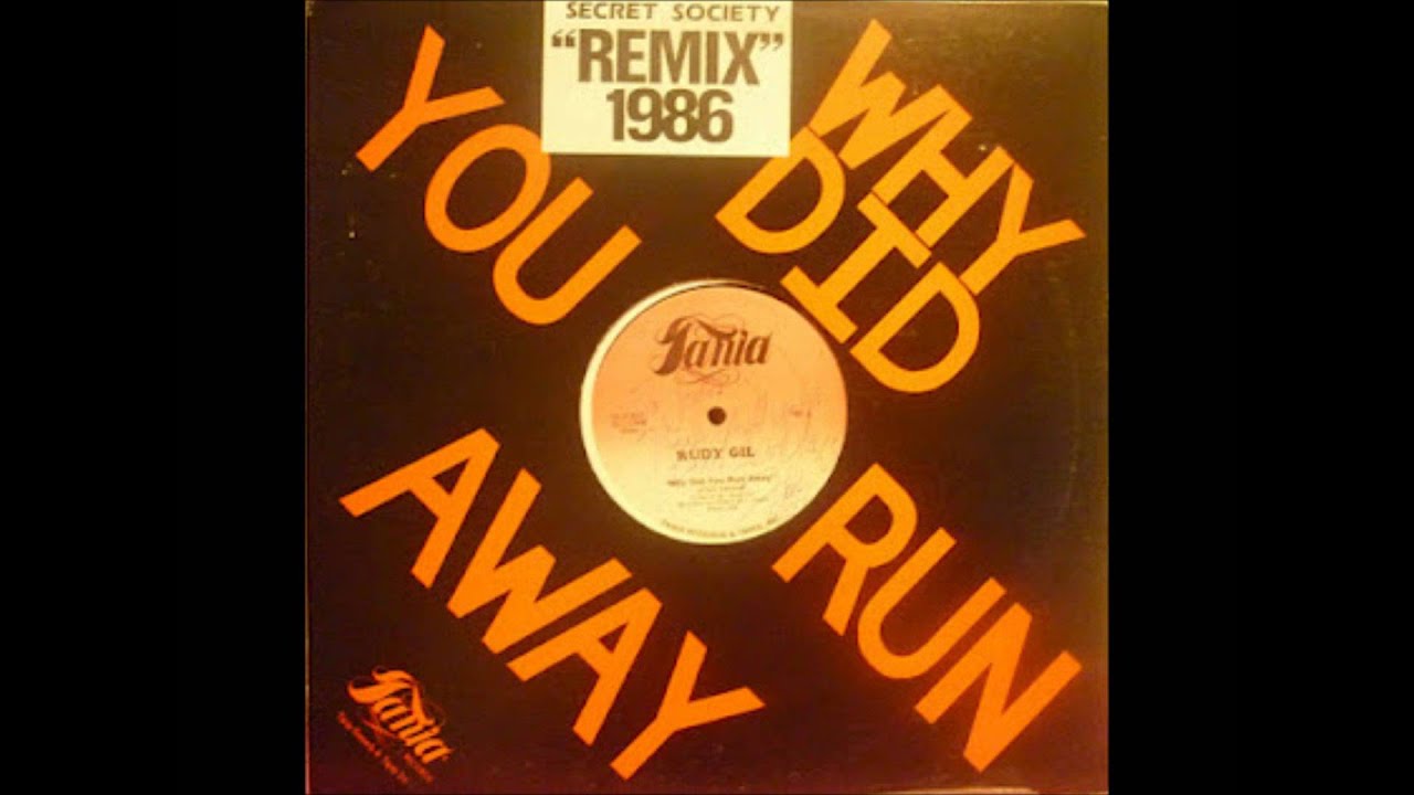 Rudy Gil-Why did you run away-1986 Remix-Freestyle