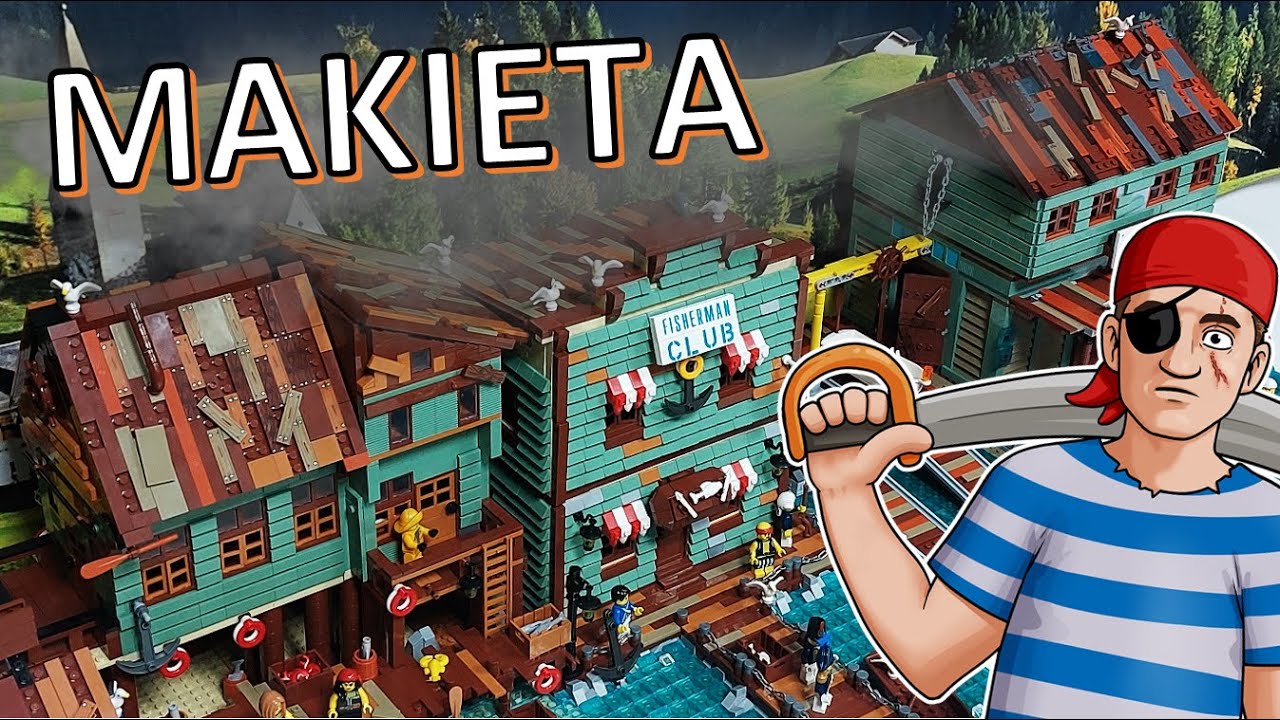 PORTOWE MIASTECZKO 🐟 / KLOCKI URGE od StartBricks!