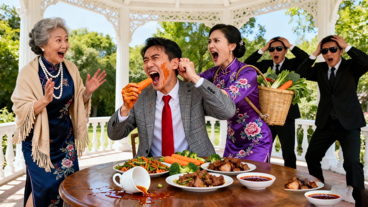Not Even His Mon Could Discipline Food-Wasting CEO!Till Village Girl Grabbed His Ear!Unbelievable!