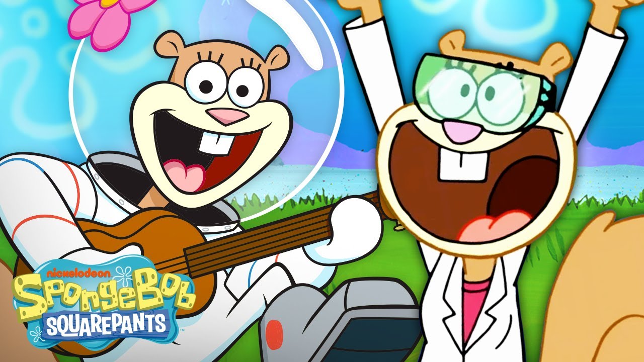 Sandy Being Sandy for 2024 Seconds Straight 🐿️ | SpongeBob