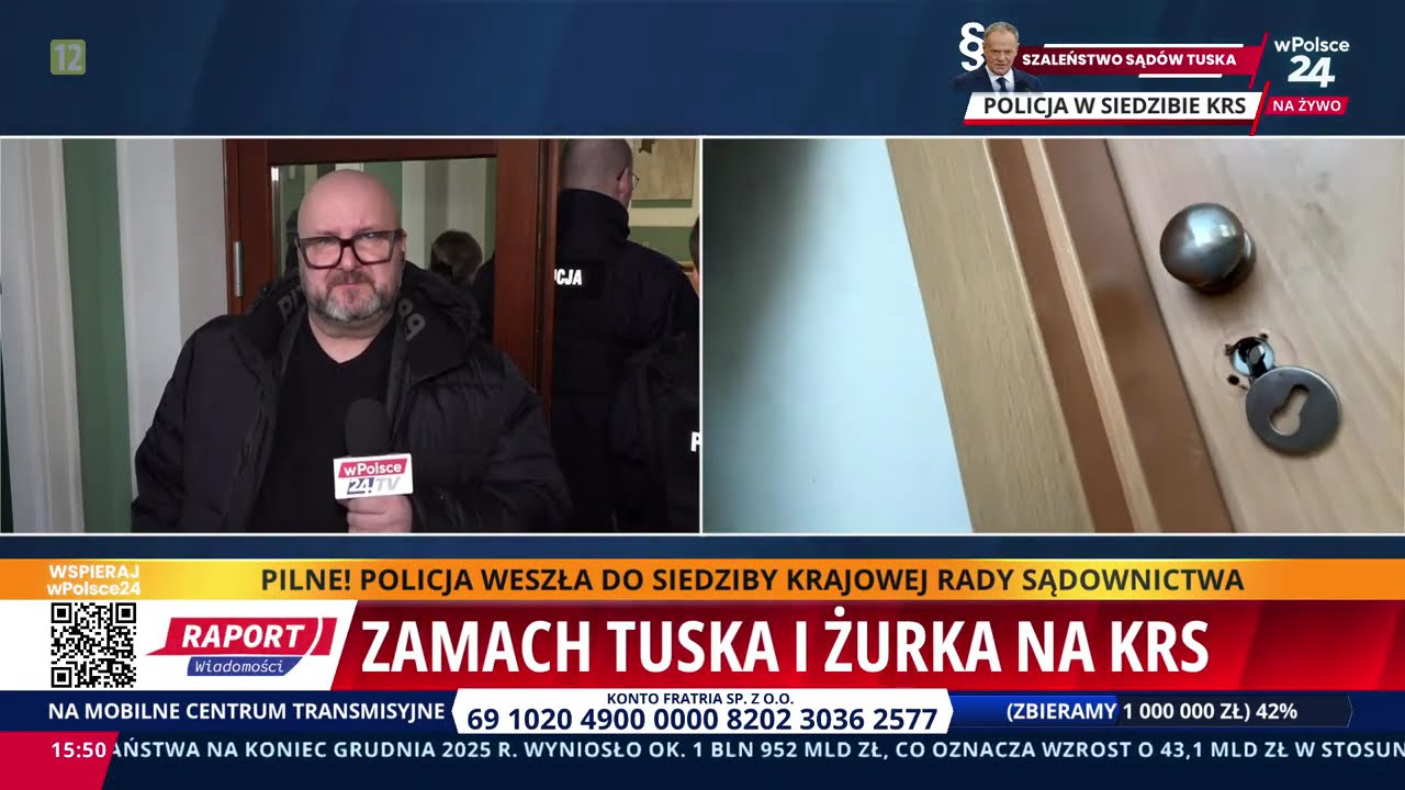 Ujawniamy kulisy zamachu w KRS! Policja rozwierciła zamki!