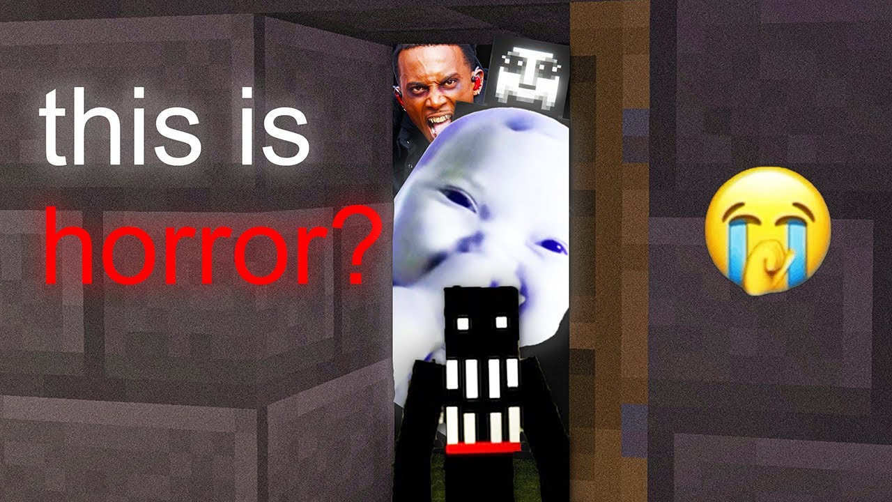 three idiots try to beat minecraft with the WORST horror mods…