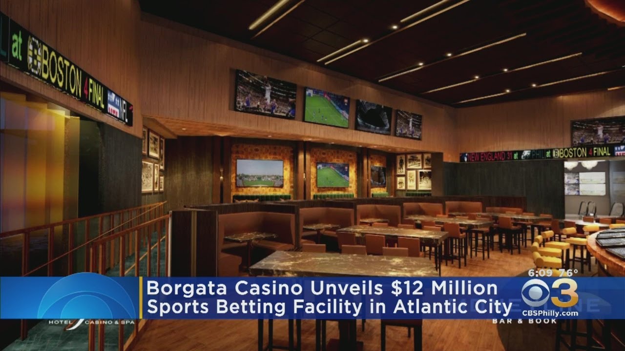 Borgata Unveils Plans For Sports Bar, Betting Facility