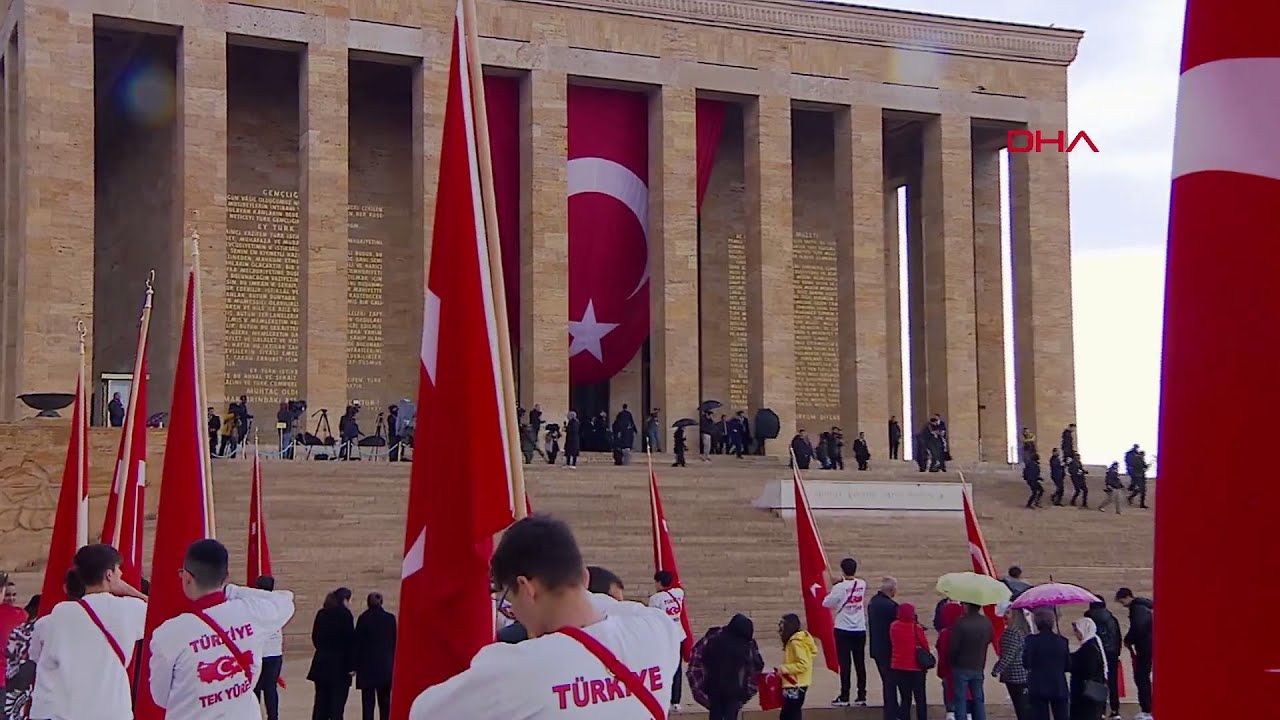 Anıtkabir'de 23 Nisan Töreni