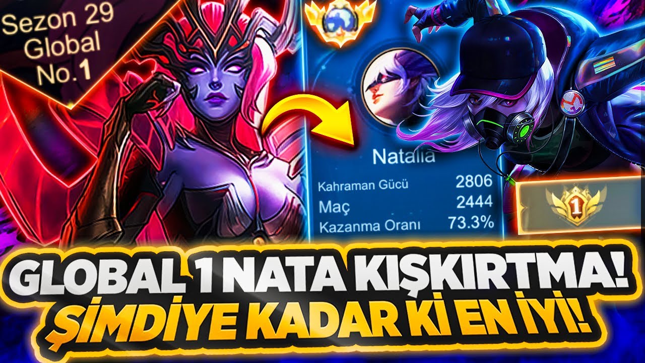 E-SPORCU GLOBAL 1 NATALİAYI KIŞKIRTTIM! EN ZOR NATALİA KIŞKIRTMAM! EFSANE HARD MAÇ!