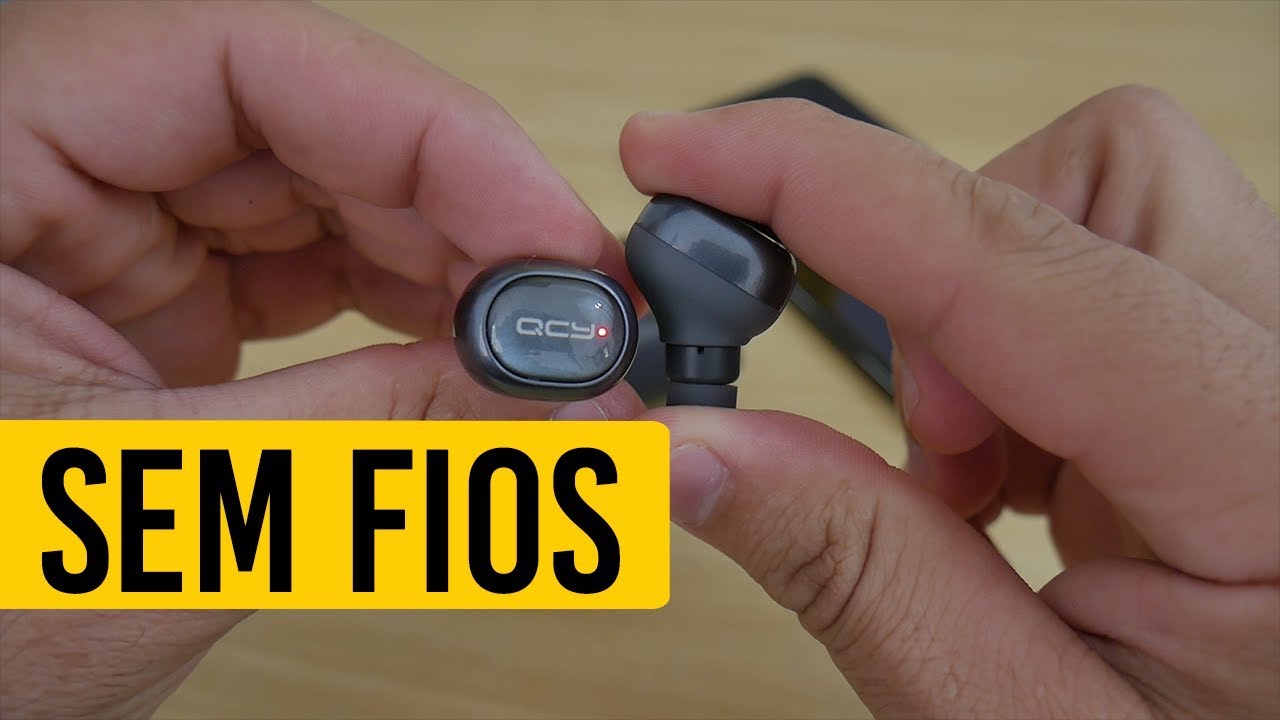 Fone de ouvido TOTALMENTE sem fios - QCY Q29 (An&aacute;lise/Review)