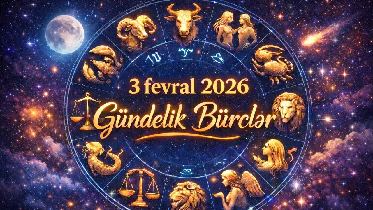 3 fevral Gündəlik Bürclər