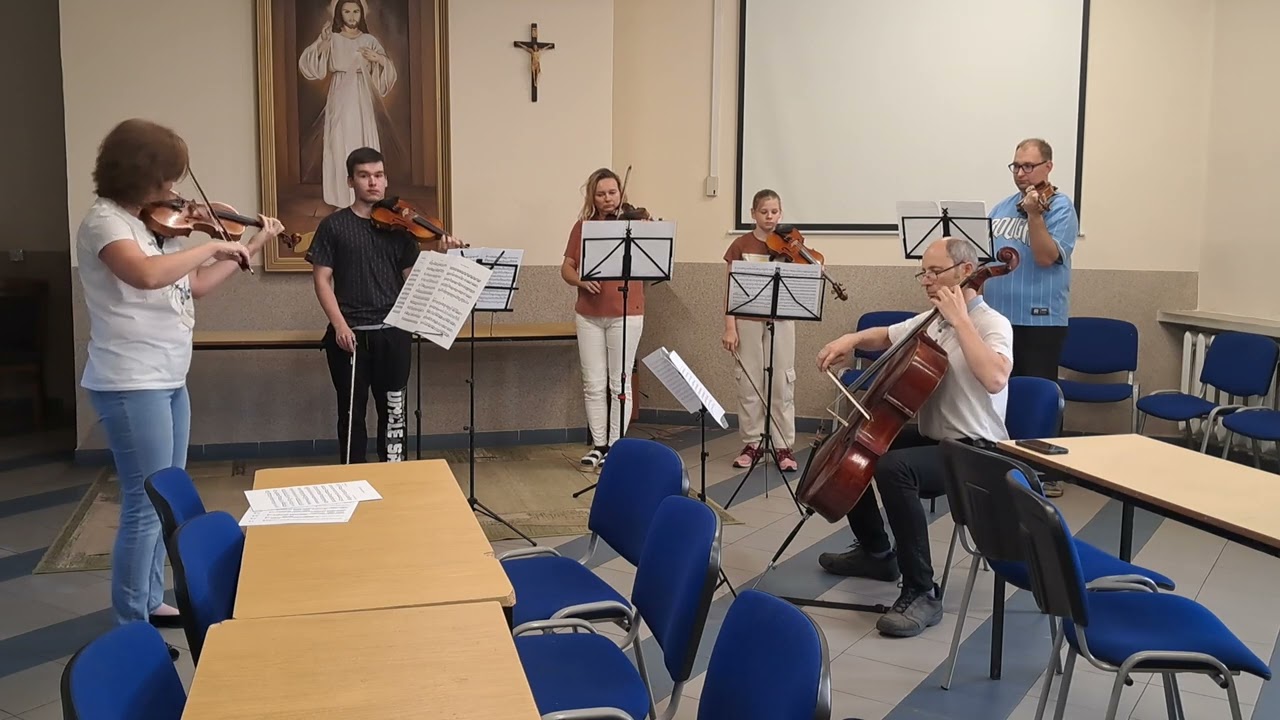 A. Vivaldi - Koncert a-moll na dwoje skrzypiec RV 522 cz. I Allegro by Ognisko Muzyczne AKOLADA