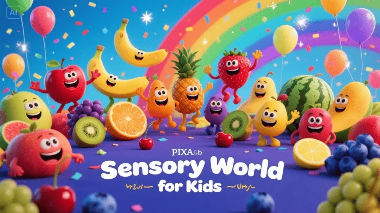 Juicy Fruits & Soft Sounds | Sensory Satisfaction