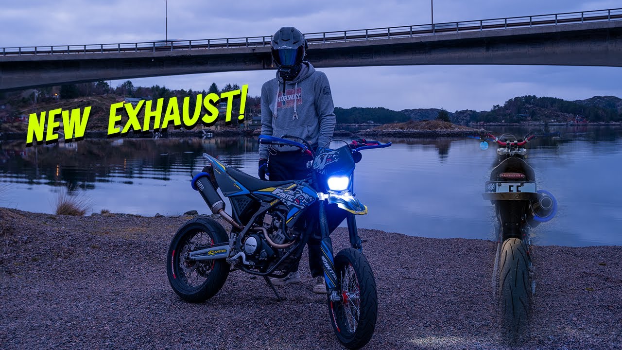 Ny Eksos På Sykkelen! Fantic 125 Full Arrow Exhaust Test | Norsk Motovlog