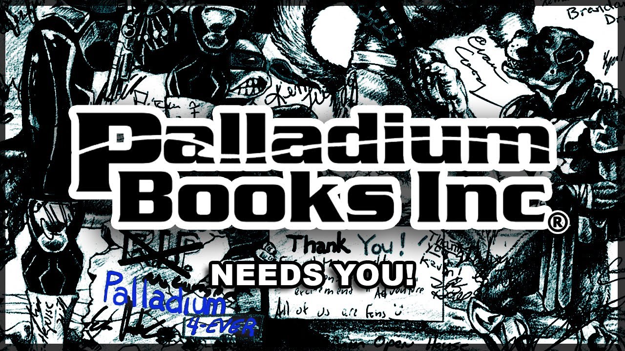 Palladium Books Needs You... To Go To Gen Con!!