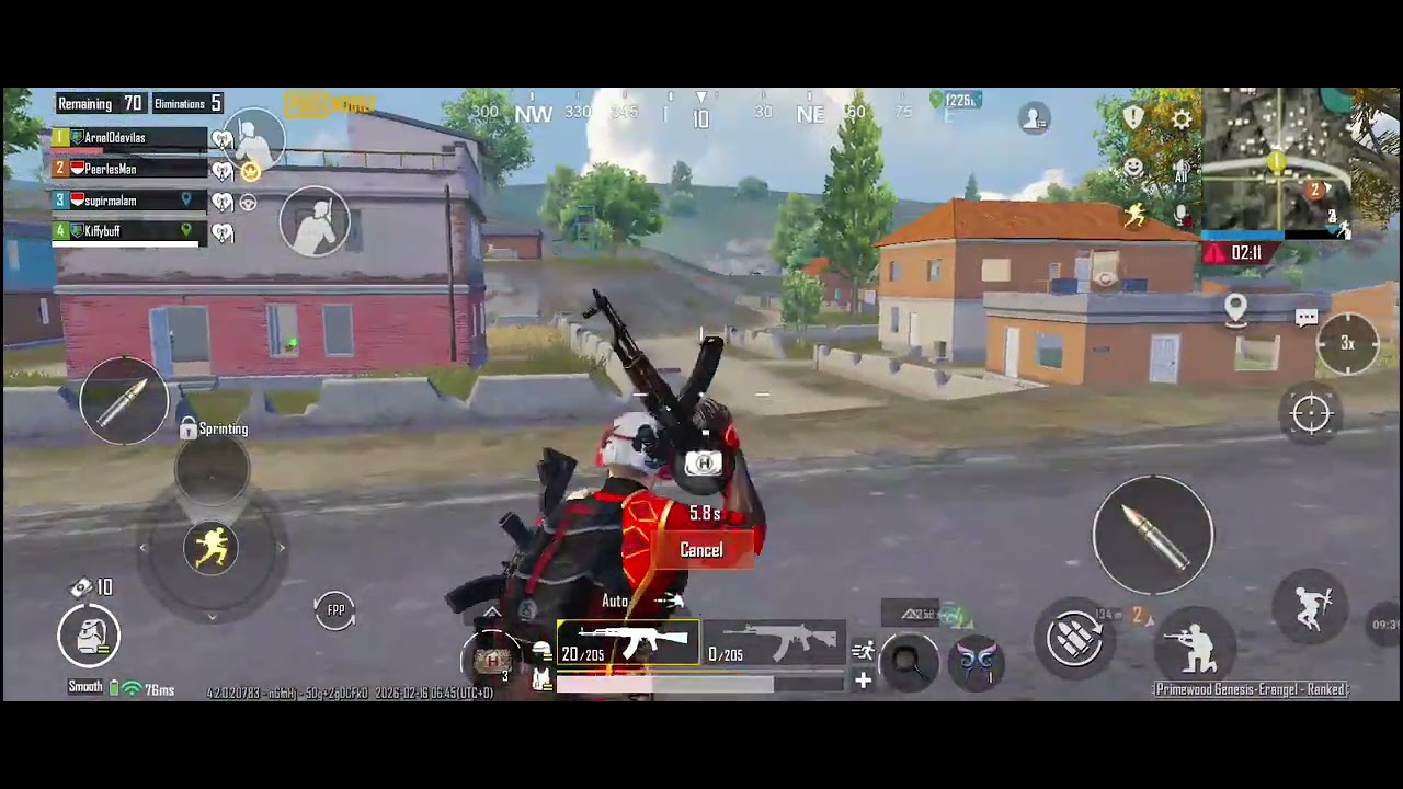 My first game