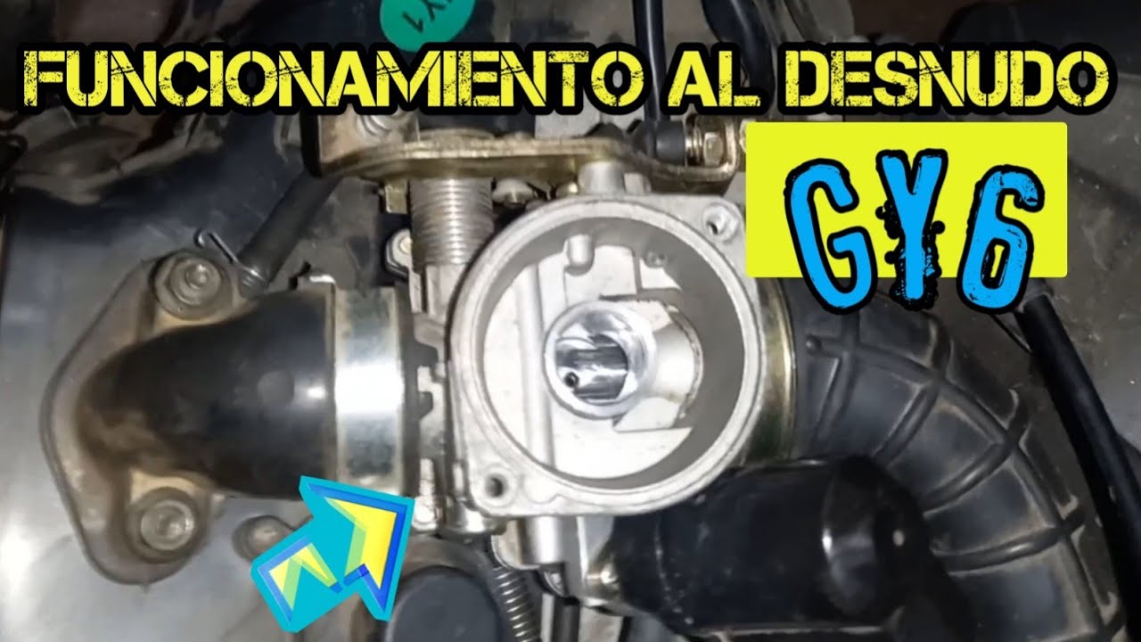 ¿Arranca SIN DIAFRAGMA? — Carburador PZ18 (GY6) explicado (baja / transición / alta)