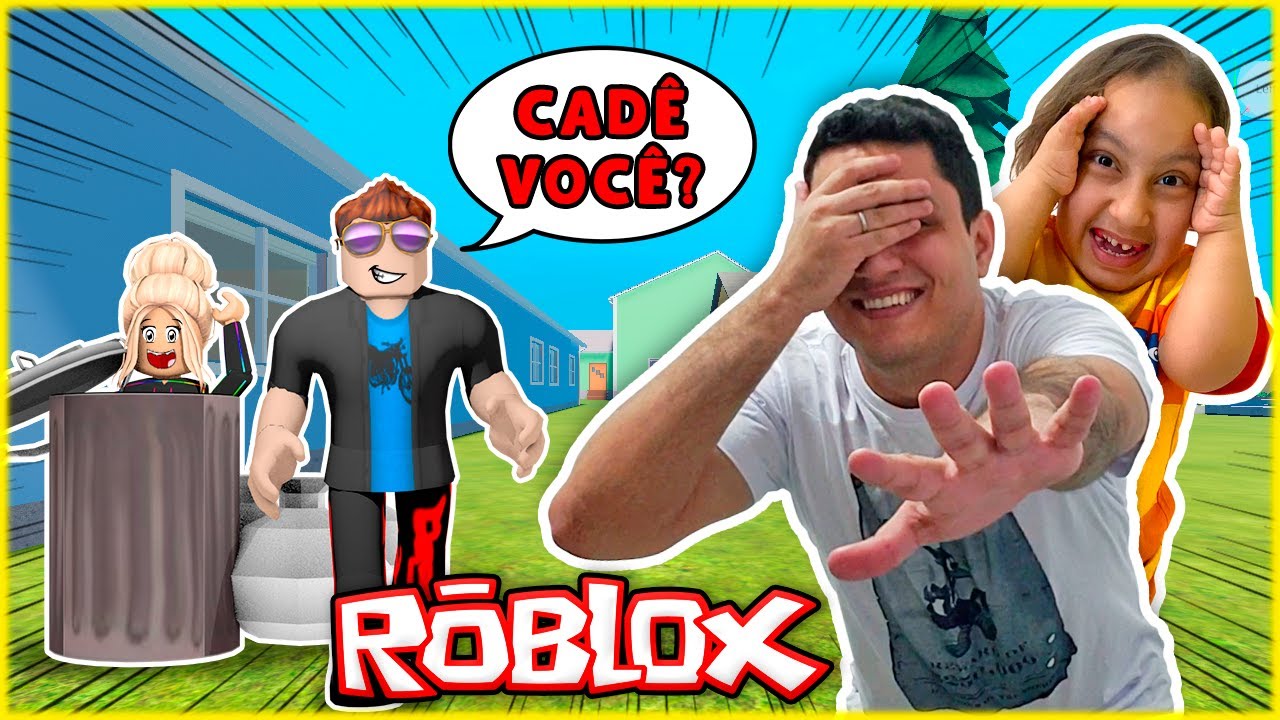 ROBLOX - Esconde Esconde Muito Engraçado (Hide and Seek) - Familia MC Divertida Games