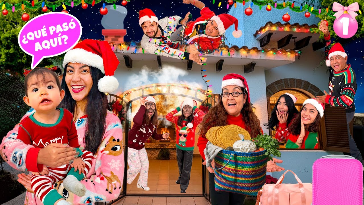 01- 🎄La primera NAVIDAD de EMMA FUE UN CAOS! 😱 Todos se MUDAN a MI CASA