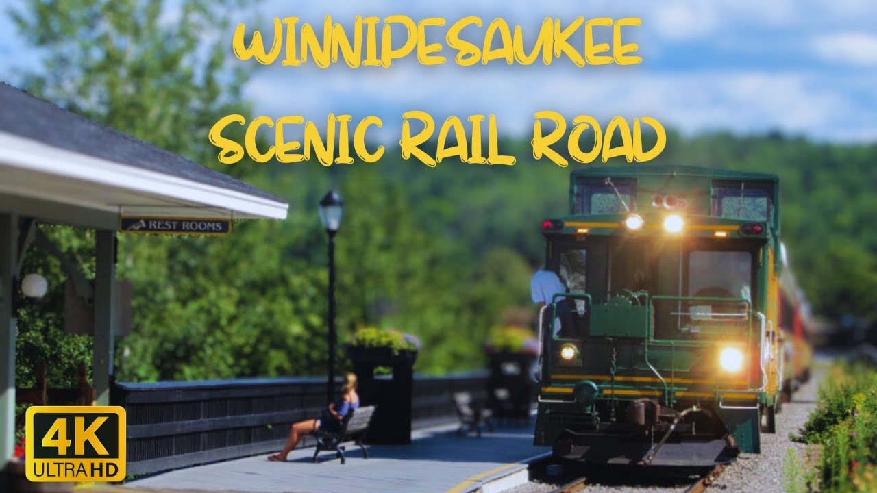 Hobo & Winnipesaukee RAILROAD 4K | Scenic Train Rides in #USA