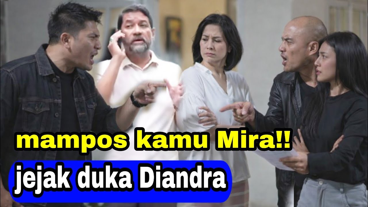 Jejak duka Diandra SCTV hari 23 Januari 2026 Mira dan Yunita kena karma nya