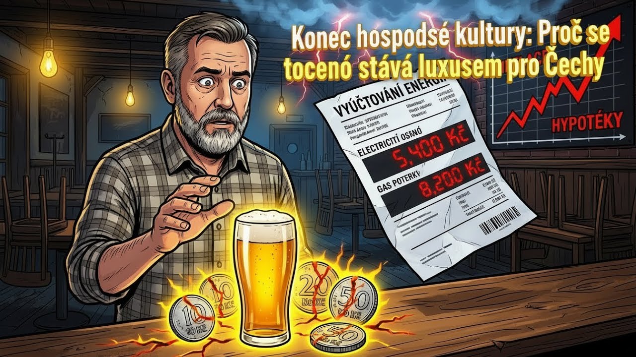 Konec hospodské kultury: Proč se točené pivo stává luxusem pro Čechy