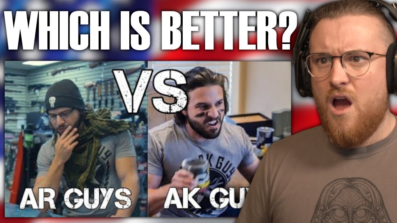 Royal Marine Reacts To AR Guys VS AK Guys