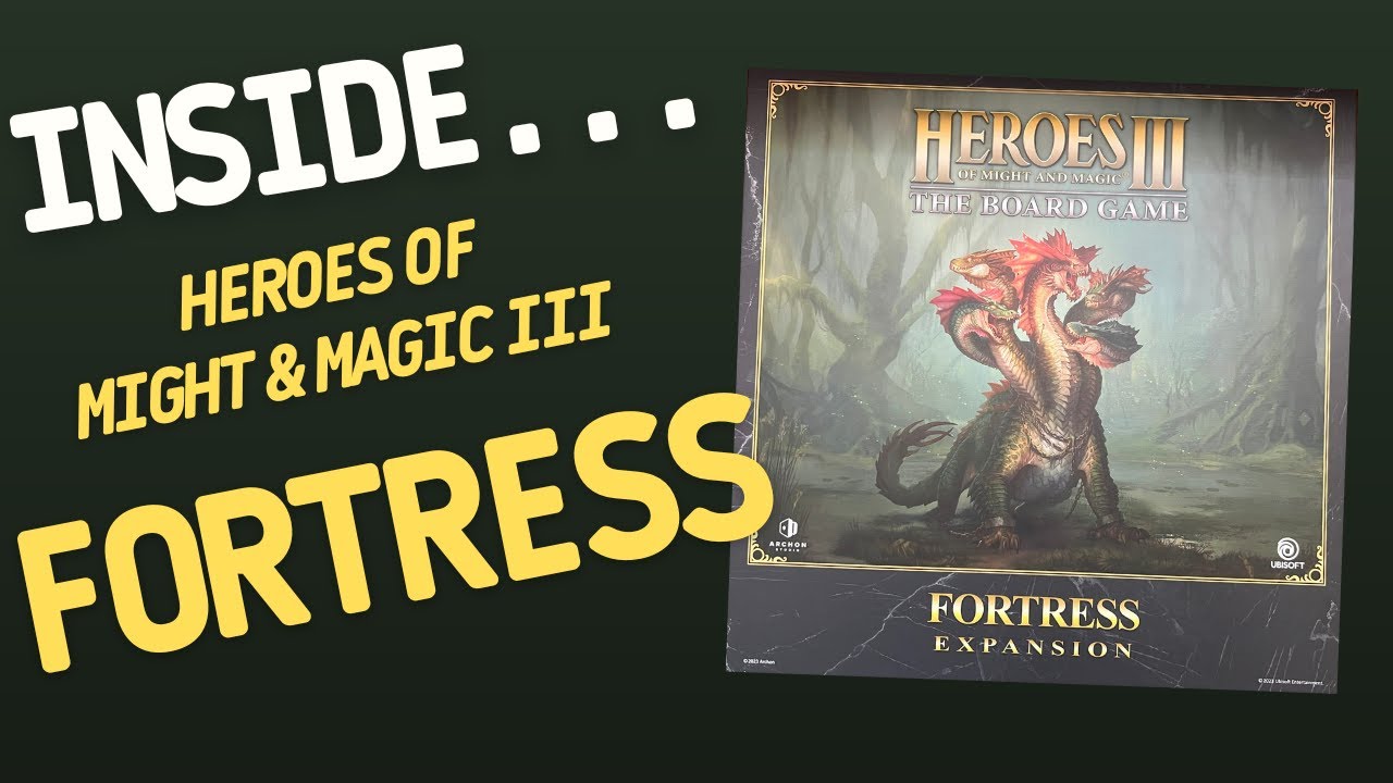 Heroes of Might and Magic III: Настольная игра — Дополнение «Крепость» | Внутри #514