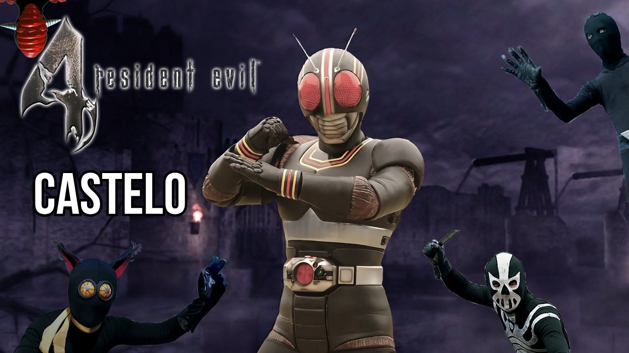 Leon Rider Black no Castelo Da Shocker #gameplay #residentevil #vtuber