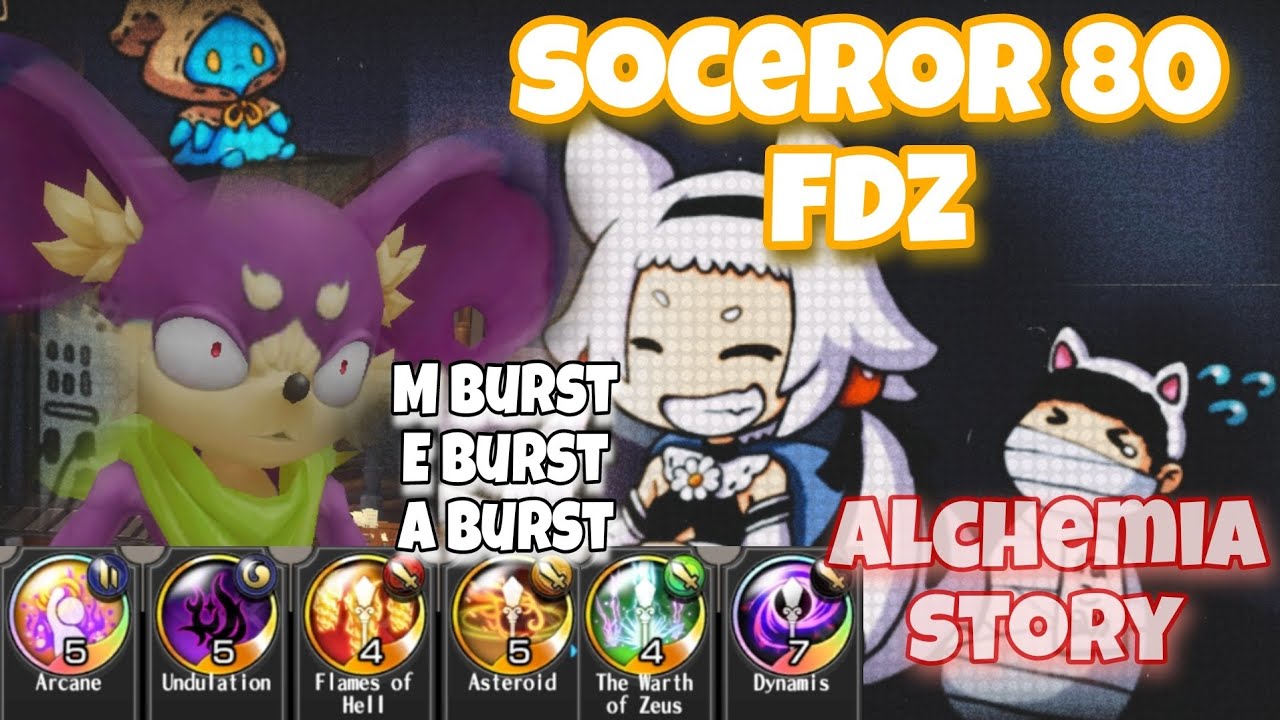 SORCEROR 80 FDZ Combo #alchemiastory #アルスト #アルケミアストーリー