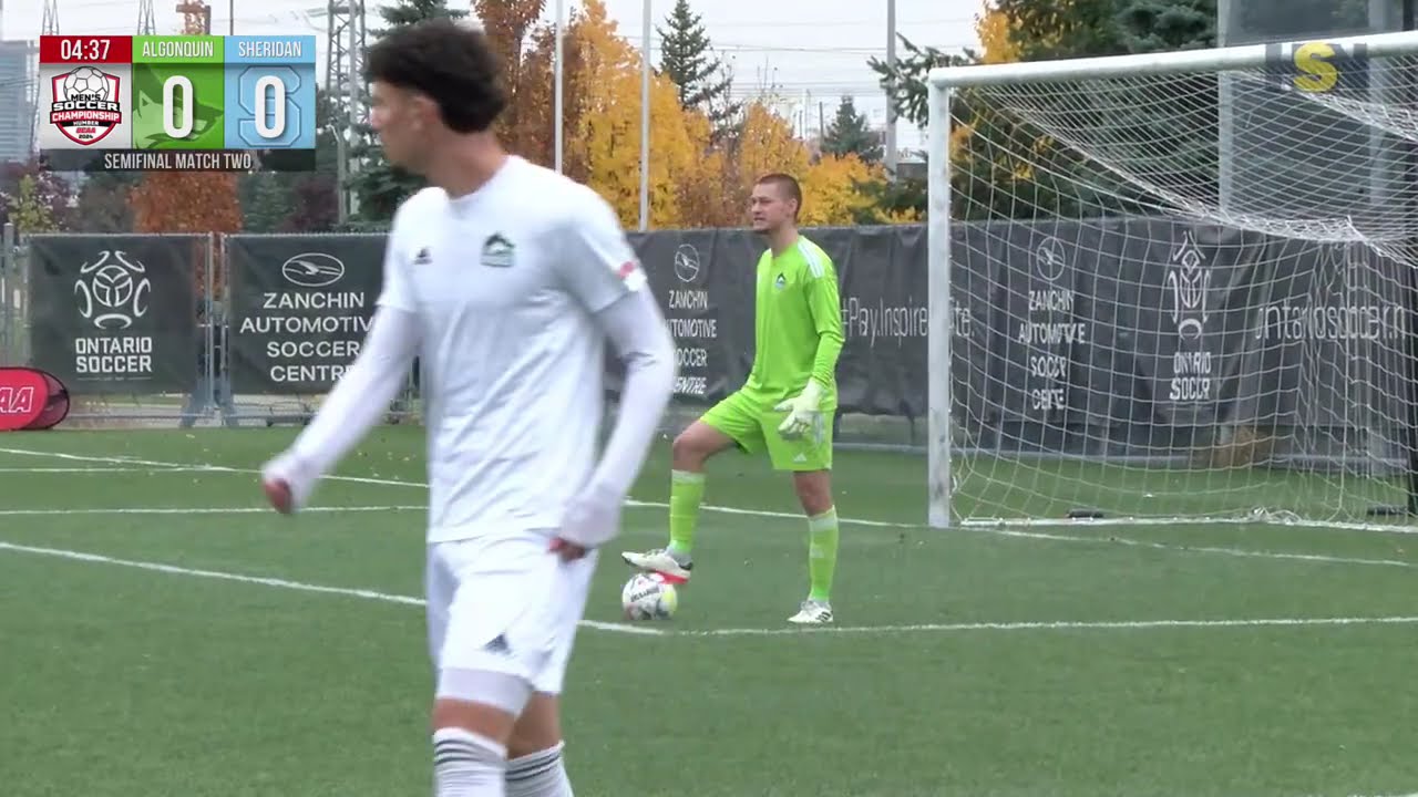 2024 OCAA Men's Soccer Championship ⚽ SF: Sheridan vs Algonquin [2024-10-25]