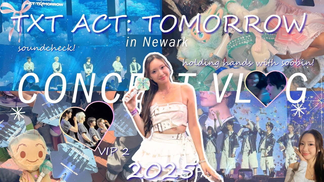 My First Time Going to a TXT Concert SOLO 😭 | ACT: TOMORROW Experience