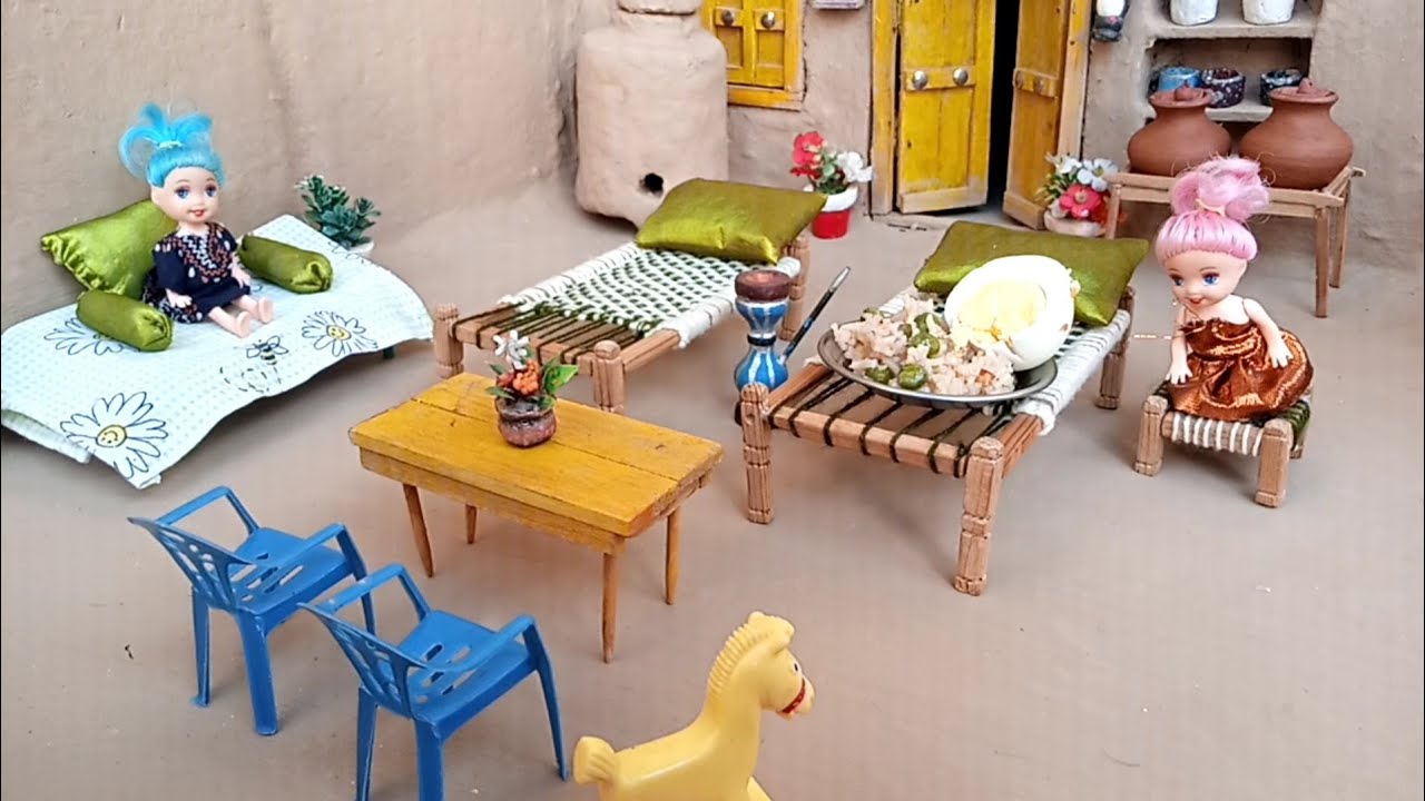 Tiny Anda Pulao | Egg Biryani Recipe | Village Style Egg Matter Biryani | Pak Miniature World