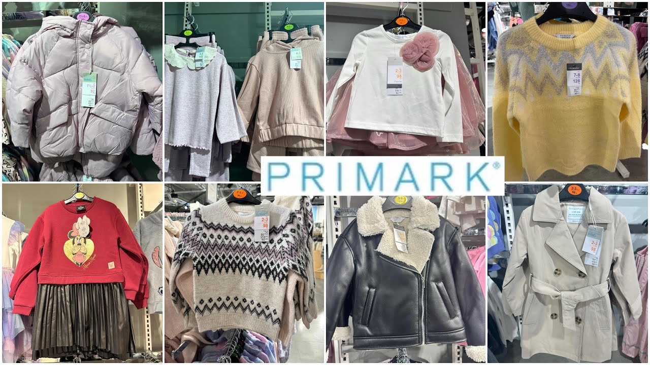 Primark kids girls clothes 1-8 years new collection / September 2024