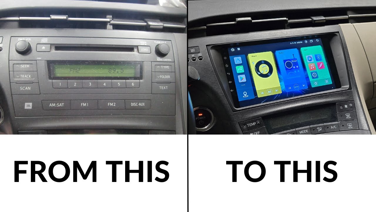 Upgrading the Head Unit in My 2010 Toyota Prius | Better Sound & Modern Features