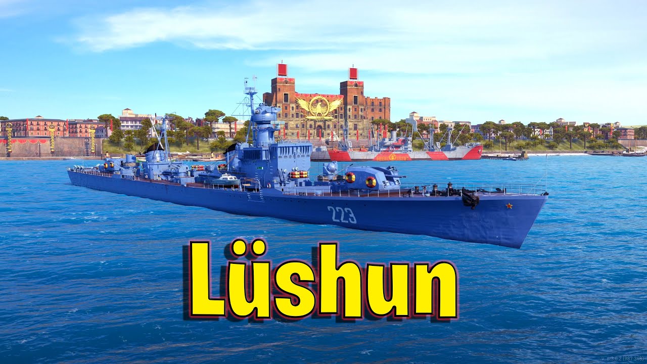 Meet The Lushun! Tier 8 Pan Asian Destroyer (World of Warships Legends)