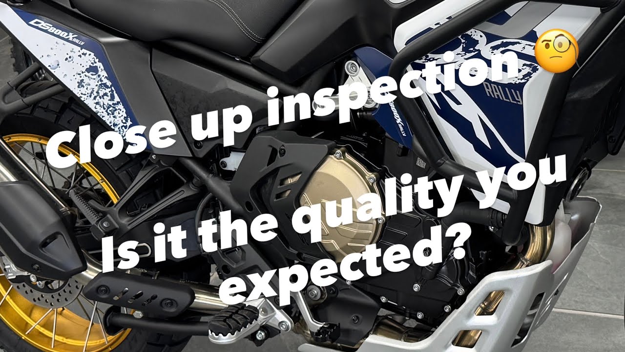VOGE DS800X Rally Close Up Inspection