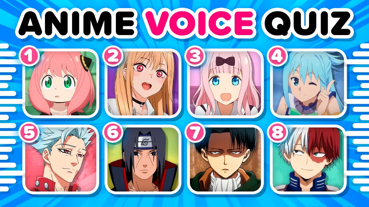 УГАДАЙТЕ ГОЛОС АНИМЕ ПЕРСОНАЖА 🗣️🔊 Чей это голос? | ANIME VOICE QUIZ 💙