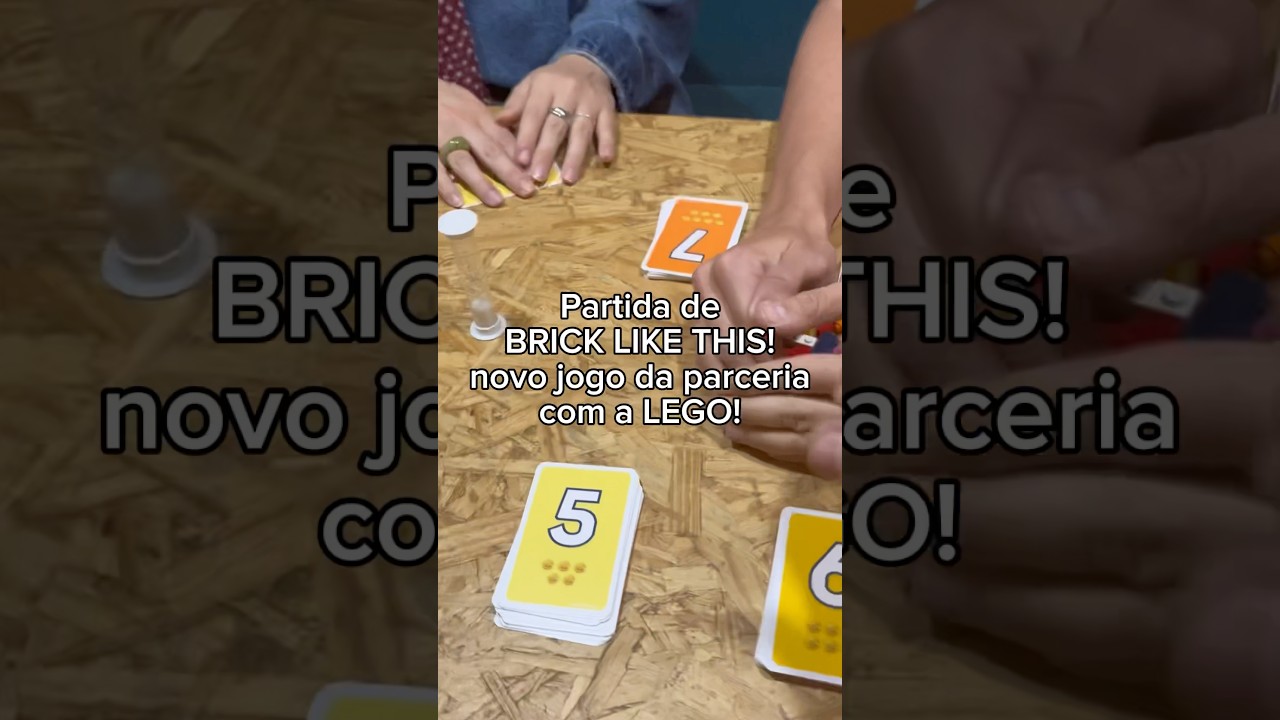 Lançamento do novo jogo Brick Like This! parceria com a LEGO!😍 Corre para garantir o seu!
