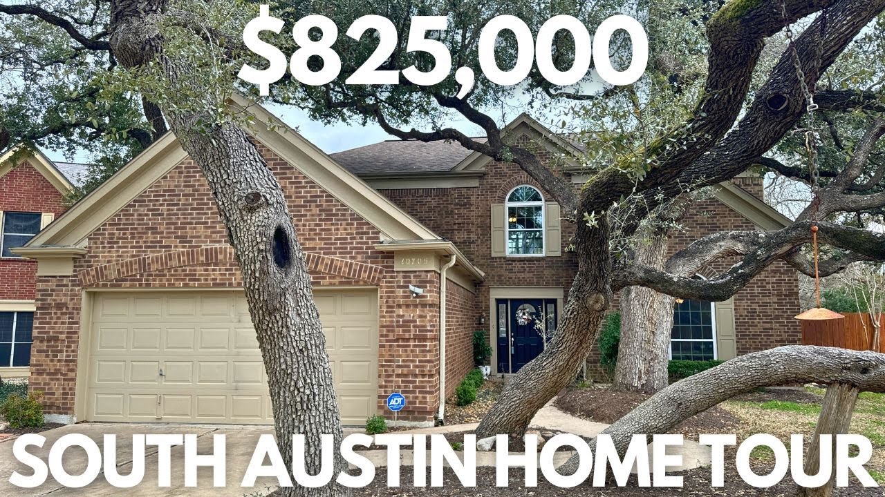 South Austin Home Tour / Circle C Ranch / 5 Beds 3.5 Bath