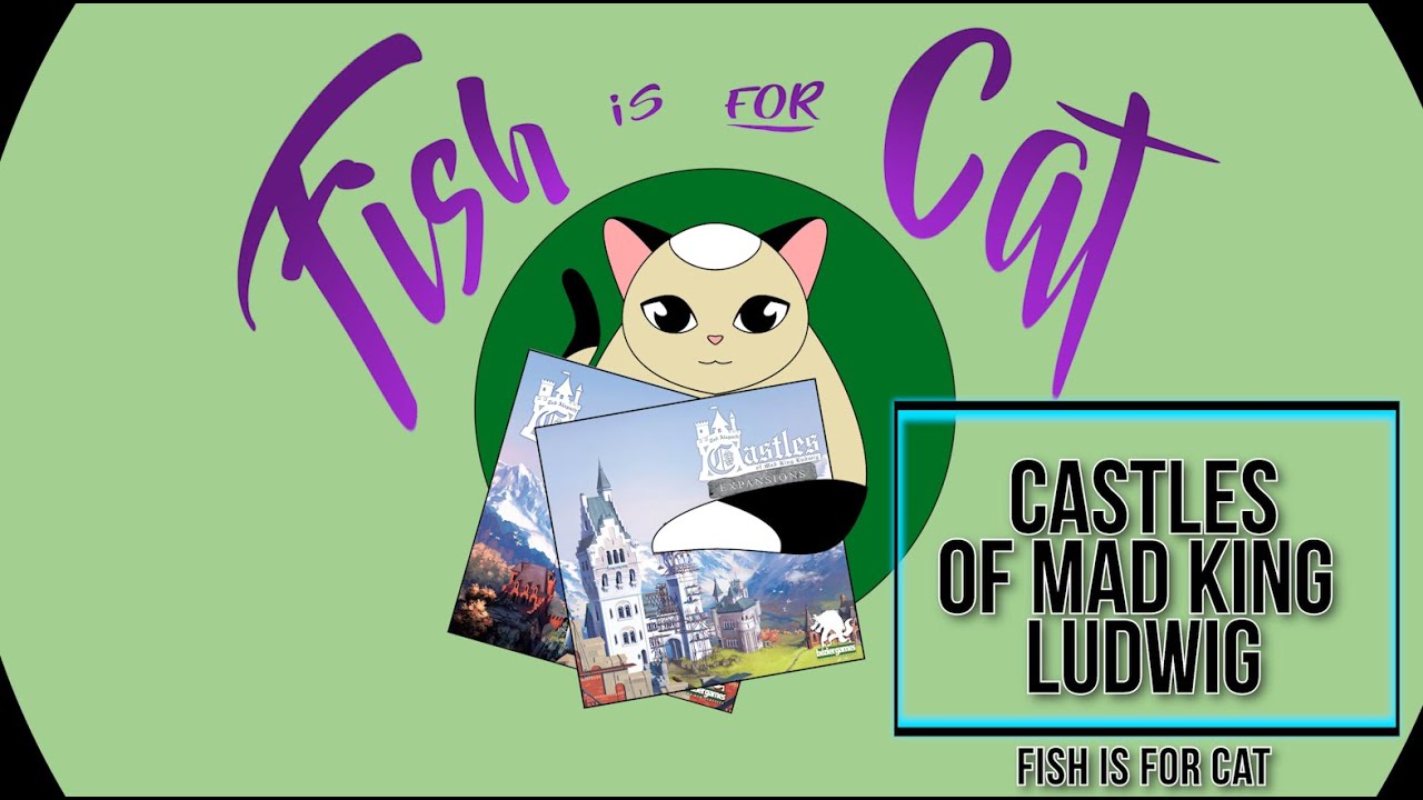 Castles of Mad King Ludwig 2nd Ed. + Expansions - Unboxing