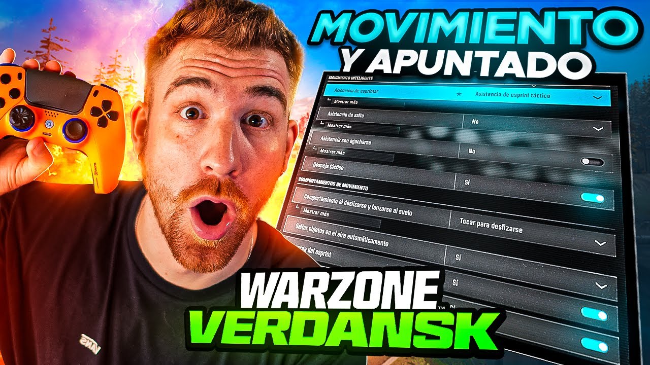 La MEJOR configuración de MANDO para MEJORAR en WARZONE | VERDANSK