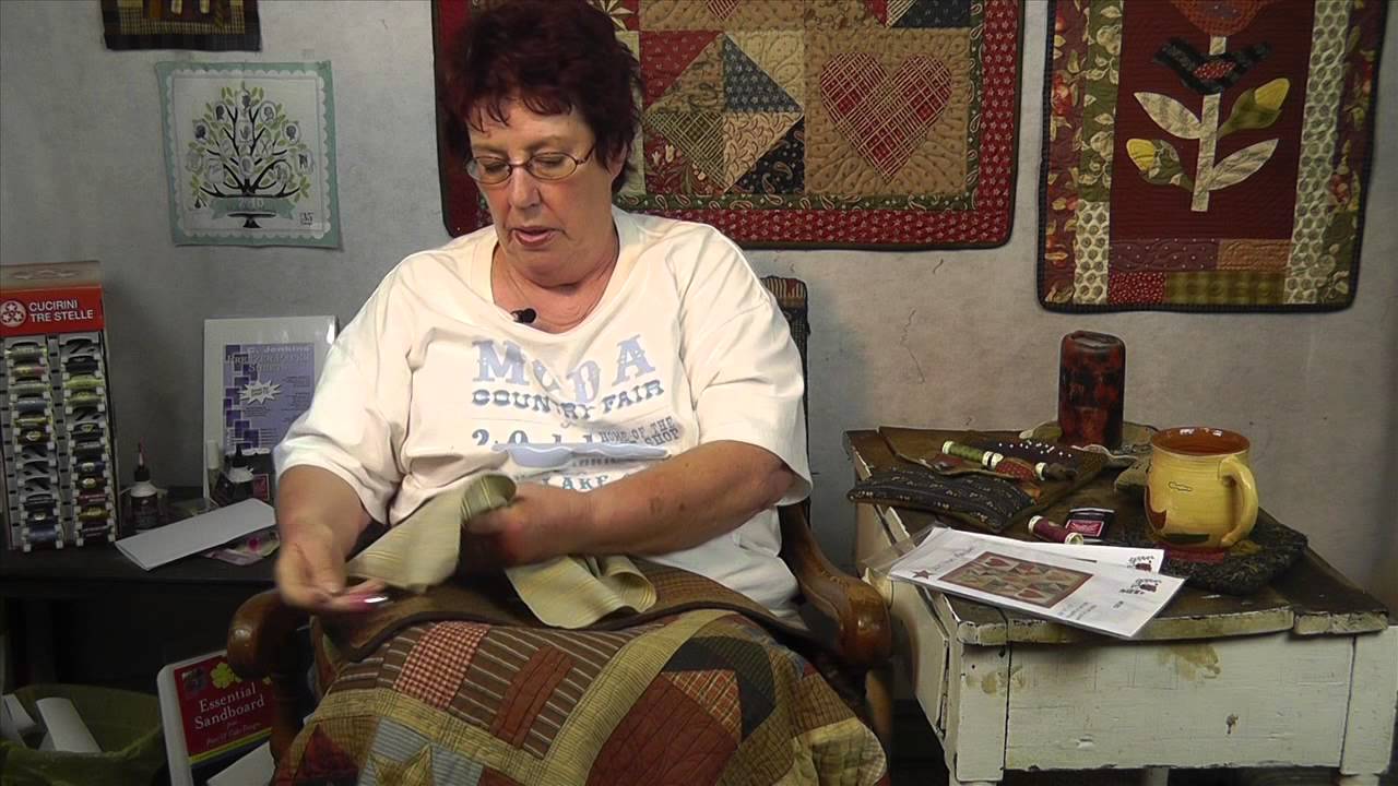 The Basic Applique Stitch with Jan Patek