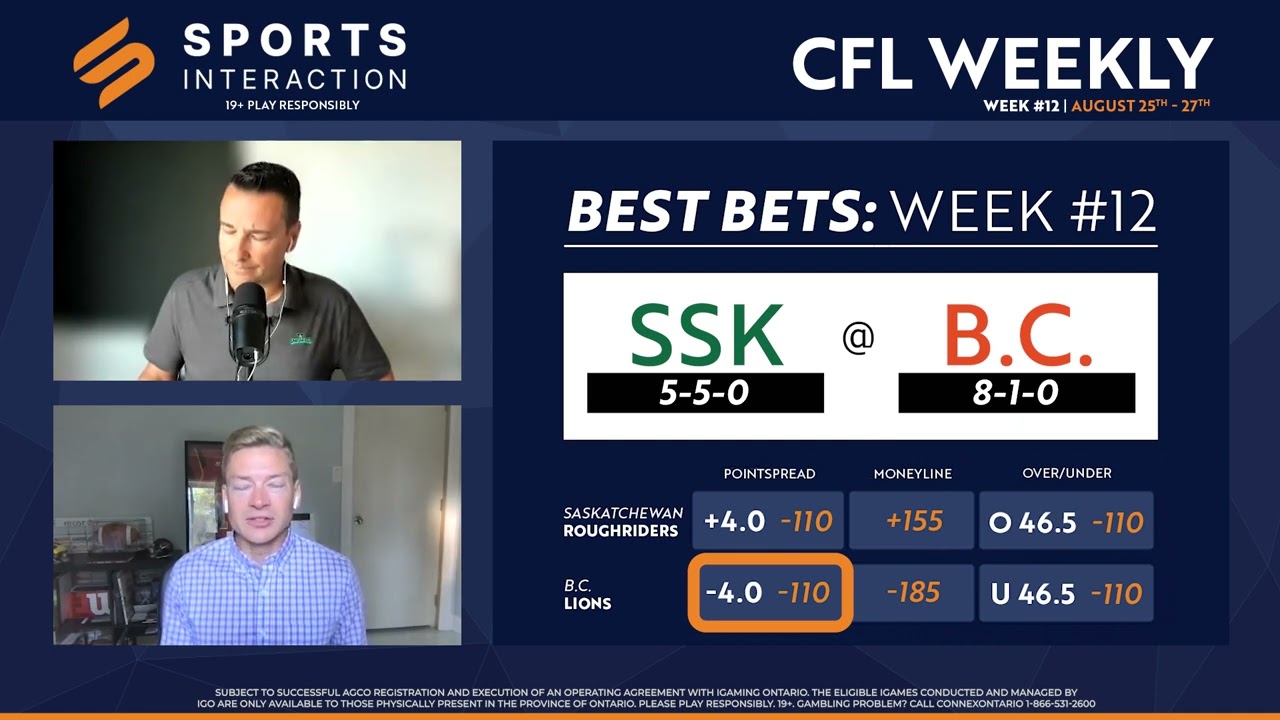 CFL Week 12, Odds and Predictions | CFL Weekly