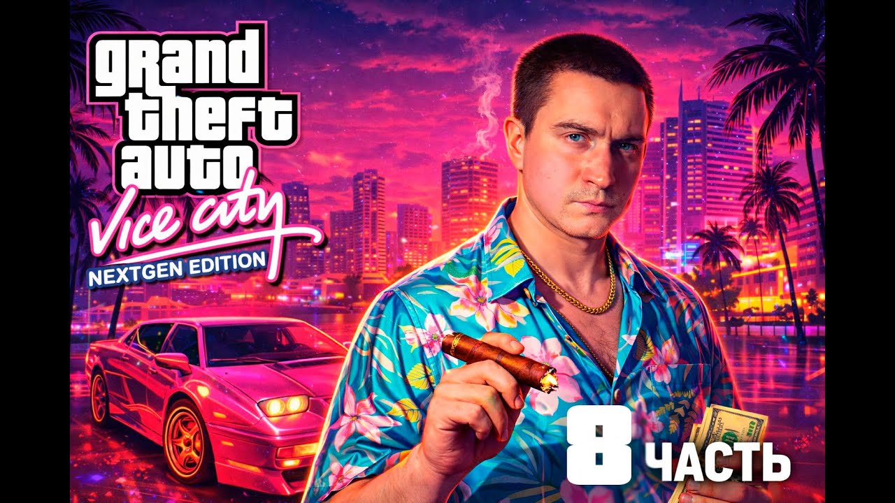 GTA / Grand Theft Auto: Vice City Nextgen Edition gameplay 8 part Прохождение | 8 часть