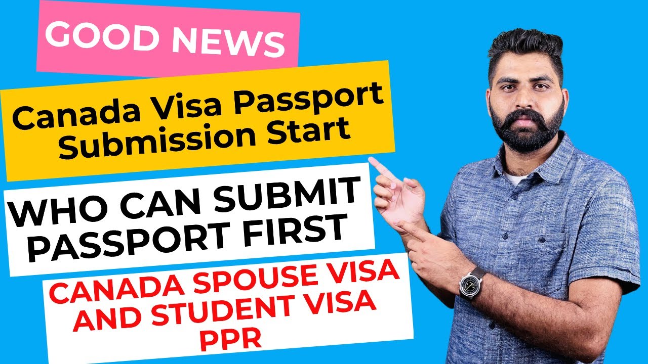 Good News Passport Submission For Canada Visa Start From 5th July | SukhSimar Vlogs
