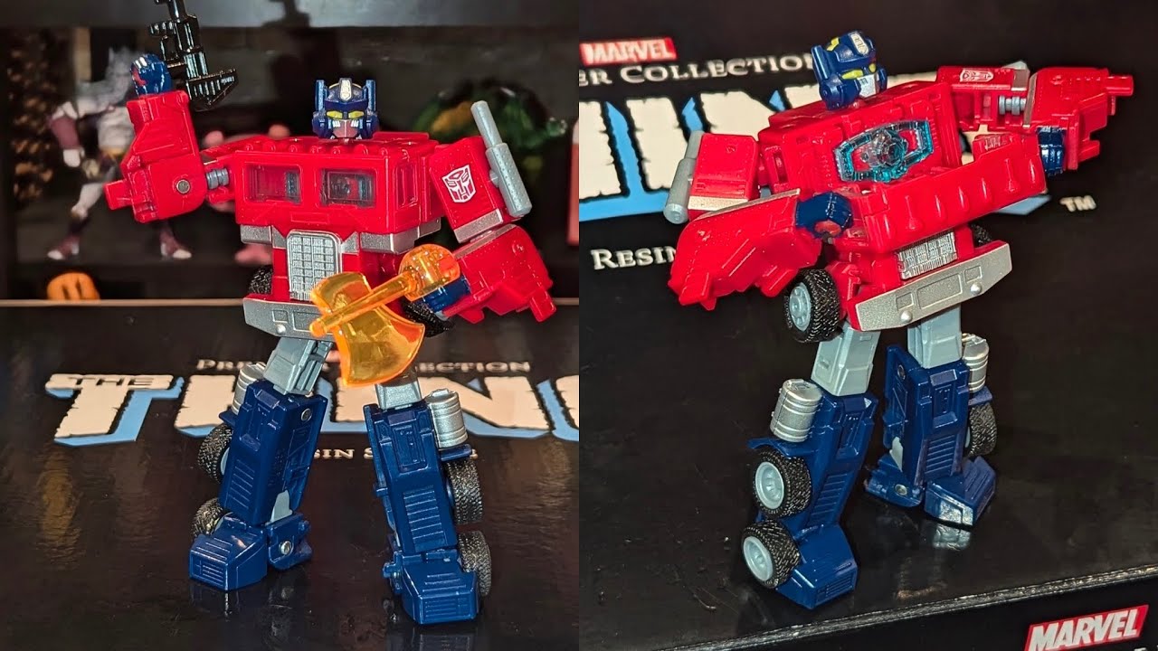New Transformers Optimus Prime united legacy G1 action figure quick look