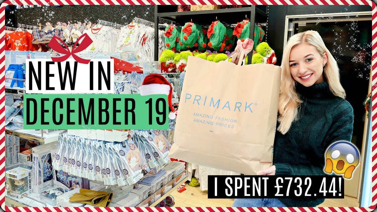 NEW IN PRIMARK DECEMBER 2019 / *I SPENT £732.44!!* / HIS & HER GIFT GUIDE FOR XMAS*