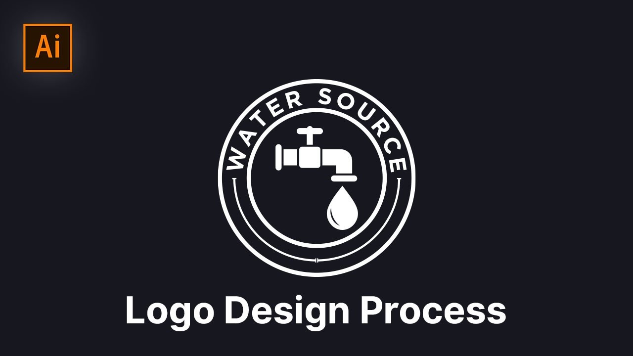 How to Design Creative Wordmark Logo in Illustrator | #logodesignprocess | SoftAsia Design