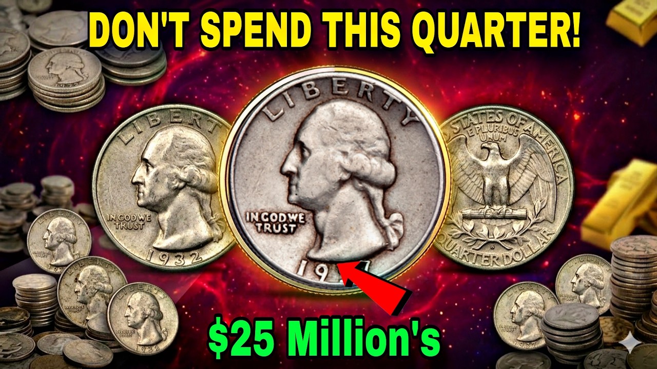 Rare Silver Washington Quarters Worth Money | Rare US Washington Quarter Dollar Coins!