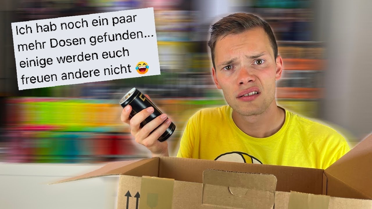 Energy Drinks, über die wir uns nicht freuen (Fanpost + Unboxing)