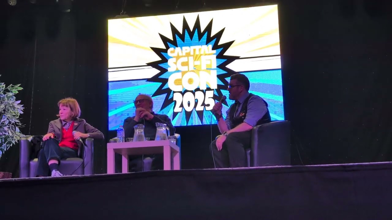 Capital Sci-Fi Con 2025 Peter Davison and Janet Fielding Saturday Q&A panel