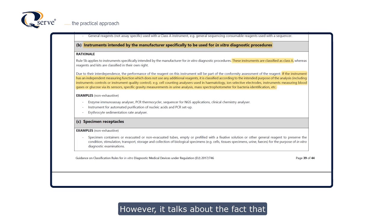 FAQ Friday week 38 - IVDR Guidance part 2